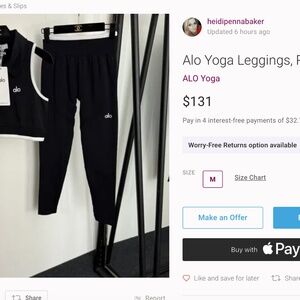 **BEWARE ALO counterfeits